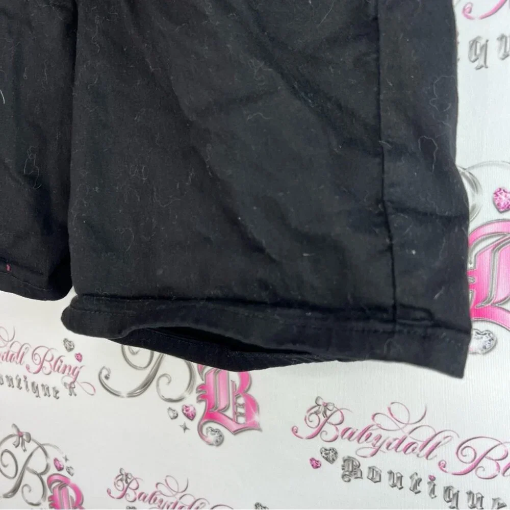 Warehouse one bottoms up mid sho shorts Classic Black Women's Jean Shorts cargo - Picture 3 of 10